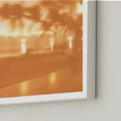 "Sunset de Blur" - Art Print in Mellow by Katrina Lindhorst - Frame Close-up