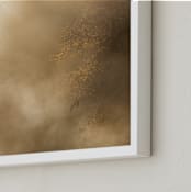 "Golden Light" - Art Print in Golden by Jan McElhinny - Frame Close-up