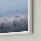 "Frosted Horizon" - Art Print in Natural Light by Three Wings North - Frame Close-up