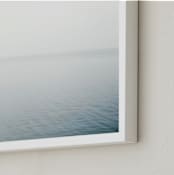 "To Be Alone" - Art Print in Light Fog by Haley George - Frame Close-up