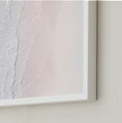 "Gradient State of Mind" - Art Print in Ocean Blue by Tania Medeiros - Frame Close-up