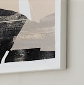 "Agate 2" - Art Print in Agate by Jennifer Daily - Frame Close-up