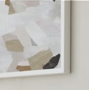 "Sierra" - Art Print in Golden by Melanie Severin - Frame Close-up