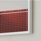 "matinee" - Art Print in Retro Red by Maja Cunningham - Frame Close-up