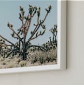 "josh" - Art Print in desert green by Kristi Jackson - Frame Close-up