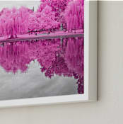 "pink season" - Art Print in Magenta by Deborah Chou - Frame Close-up
