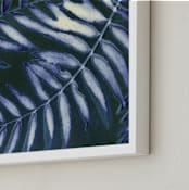 "leaving shelter" - Art Print in cyan by raven erebus - Frame Close-up