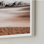 "Desert landscape" - Art Print in Neutral by Oana Prints - Frame Close-up