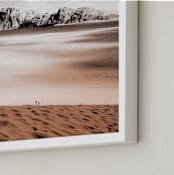 "Desert landscape" - Art Print in Neutral by Oana Prints - Frame Close-up
