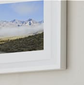 "The day begins 2" - Art Print in Sky Blue by Eliane Lamb - Frame Close-up
