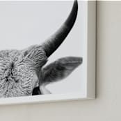 "Jane Gallagher" - Art Print in Slate by Amy Carroll - Frame Close-up