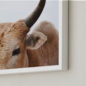"Nelly Dean" - Art Print in Copper by Amy Carroll - Frame Close-up