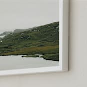 "highland coast" - Art Print in Rolling Hills by Kamala Nahas - Frame Close-up
