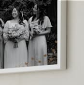 "Hearts: Landscape Foil Framed Photo" - Foil Framed Photo in Gold by Ashlee Townsend - Frame Close-up