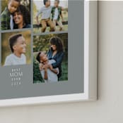 "Five Photo: Landscape Framed Photo" - Framed Photo in Fog by David Michuki - Frame Close-up