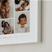 "Six Photo: Landscape Framed Photo" - Framed Photo in Ink by Christy Hy Lee - Frame Close-up