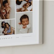 "Six Photo: Landscape Framed Photo" - Framed Photo in Ink by Christy Hy Lee - Frame Close-up