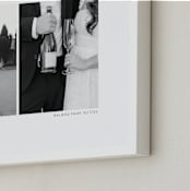 "Two Photo: Landscape Framed Photo" - Framed Photo in White by Anelle Mostert - Frame Close-up