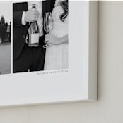 "Two Photo: Landscape Framed Photo" - Framed Photo in White by Anelle Mostert - Frame Close-up