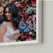"The Big Picture: Valentine's Framed Photo" - Framed Photo in White by Minted - Frame Close-up
