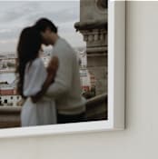 "The Big Picture: Landscape Framed Photo" - Framed Photo in White by Minted - Frame Close-up