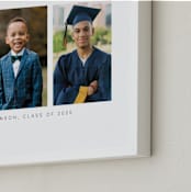 "Three Photo: Landscape Framed Photo" - Framed Photo in Brass by Lucrecia Caporale - Frame Close-up