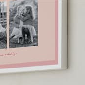 "Soft Hues Two Photo: Landscape Framed Photo" - Framed Photo in Blush by Blustery August - Frame Close-up