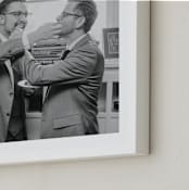 "The Big Picture" - Framed Photo in White by Minted - Frame Close-up