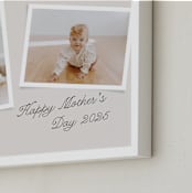"Gallery Collection Two Photo: Framed Photo" - Framed Photo in Linen by Michelle Taylor - Frame Close-up