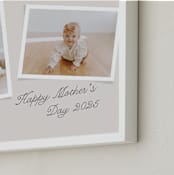 "Gallery Collection Two Photo: Framed Photo" - Framed Photo in Linen by Michelle Taylor - Frame Close-up