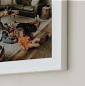 "The Big Picture: Mother's Day Framed Photo" - Framed Photo in White by Minted - Frame Close-up