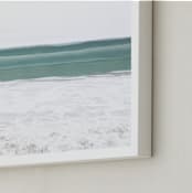 "Wave Crest II" - Art Print in Marine by Shannon Howard - Frame Close-up