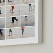 "Walk this way" - Art Print in Museum Walls by Gail Schechter - Frame Close-up