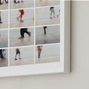 "Walk this way" - Art Print in Museum Walls by Gail Schechter - Frame Close-up
