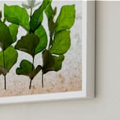 "lush green" - Art Print in lush green by Qing Ji - Frame Close-up