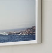 "Oygarden" - Art Print in Ocean by Bethan - Frame Close-up