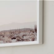 "Ocotillo II" - Art Print in morning blush by Kamala Nahas - Frame Close-up
