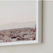 "Ocotillo II" - Art Print in morning blush by Kamala Nahas - Frame Close-up