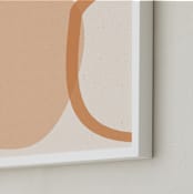 "Organics_9_2_A" - Art Print in Earthy Colors by Alain Castoriano - Frame Close-up