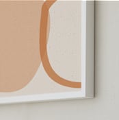 "Organics_9_2_A" - Art Print in Earthy Colors by Alain Castoriano - Frame Close-up