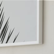 "Two" - Art Print in Charcoal by Stacy Cooke - Frame Close-up