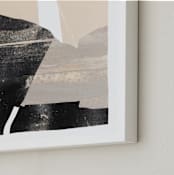"Agate 2" - Art Print in Agate by Jennifer Daily - Frame Close-up