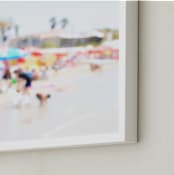 "Seaside 2017 No. 13" - Art Print in Summer at the beach by Tal Paz-Fridman - Frame Close-up