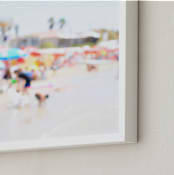 "Seaside 2017 No. 13" - Art Print in Summer at the beach by Tal Paz-Fridman - Frame Close-up
