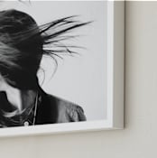 "Movement" - Art Print in Carbon by Kaitie Bryant - Frame Close-up
