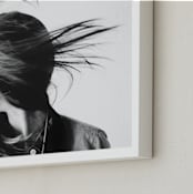 "Movement" - Art Print in Carbon by Kaitie Bryant - Frame Close-up