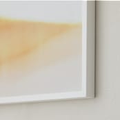 "Golden Grace" - Art Print in Golden Sun by Jennifer Squires - Frame Close-up