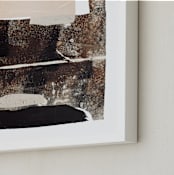 "Agate 1" - Art Print in Agate by Jennifer Daily - Frame Close-up