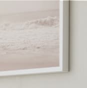 "Tranquil Surf" - Art Print in Blush by Shannon Howard - Frame Close-up