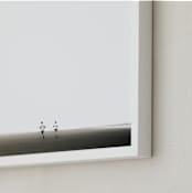 "Run Free" - Art Print in Pure White by Kaitie Bryant - Frame Close-up